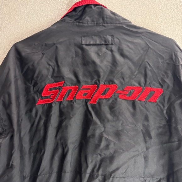 Snap On Vintage Windbreaker Jacket Exclusive Size XL - Picture 7 of 10